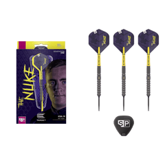 Hochwertige Target Luke Littler G1 Profi Steeldarts für Liga und Turnier