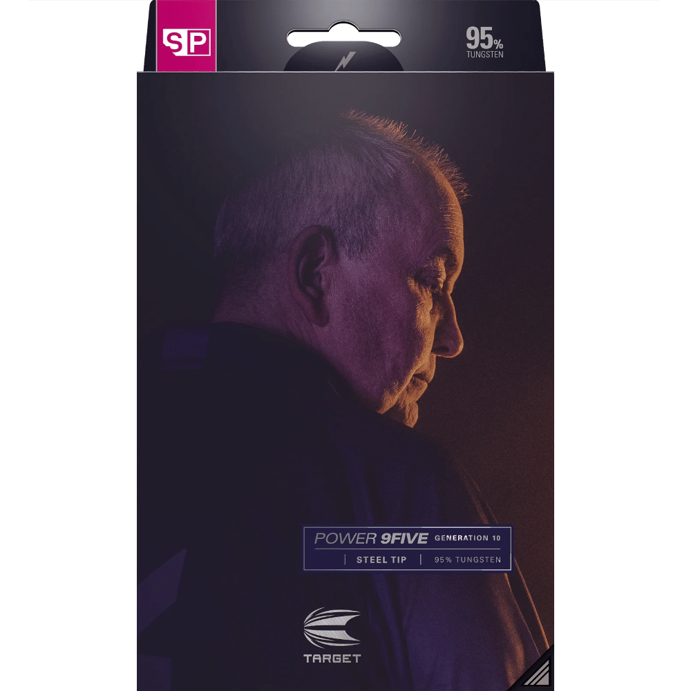 Hochwertige Target Phil Taylor 9FIVE G10 Profi Steeldarts für Liga und Turnier