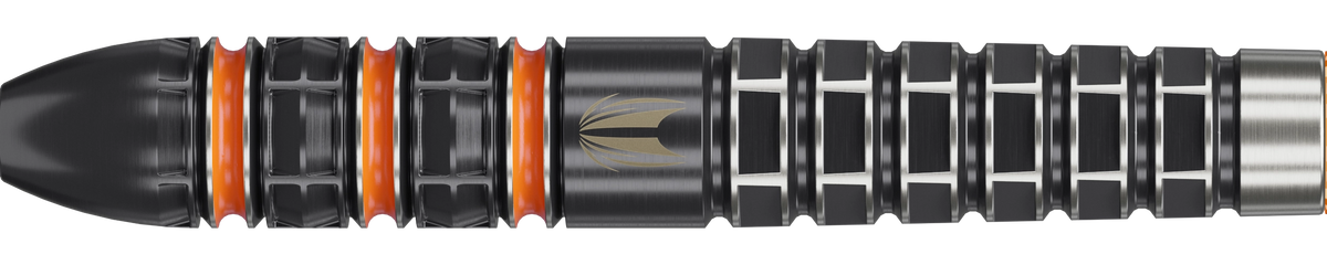 Target Raymond van Barneveld 95K Swiss Point Steeldart 95% – Barrel in Detailansicht