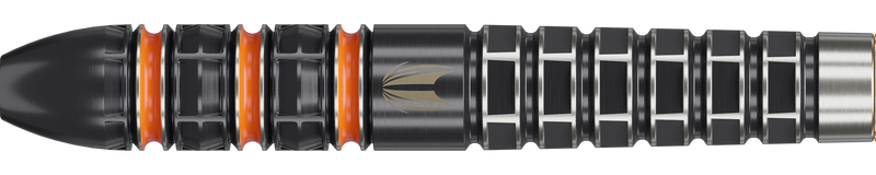 Target Raymond van Barneveld 95K Swiss Point Steeldart 95% – Barrel in Detailansicht
