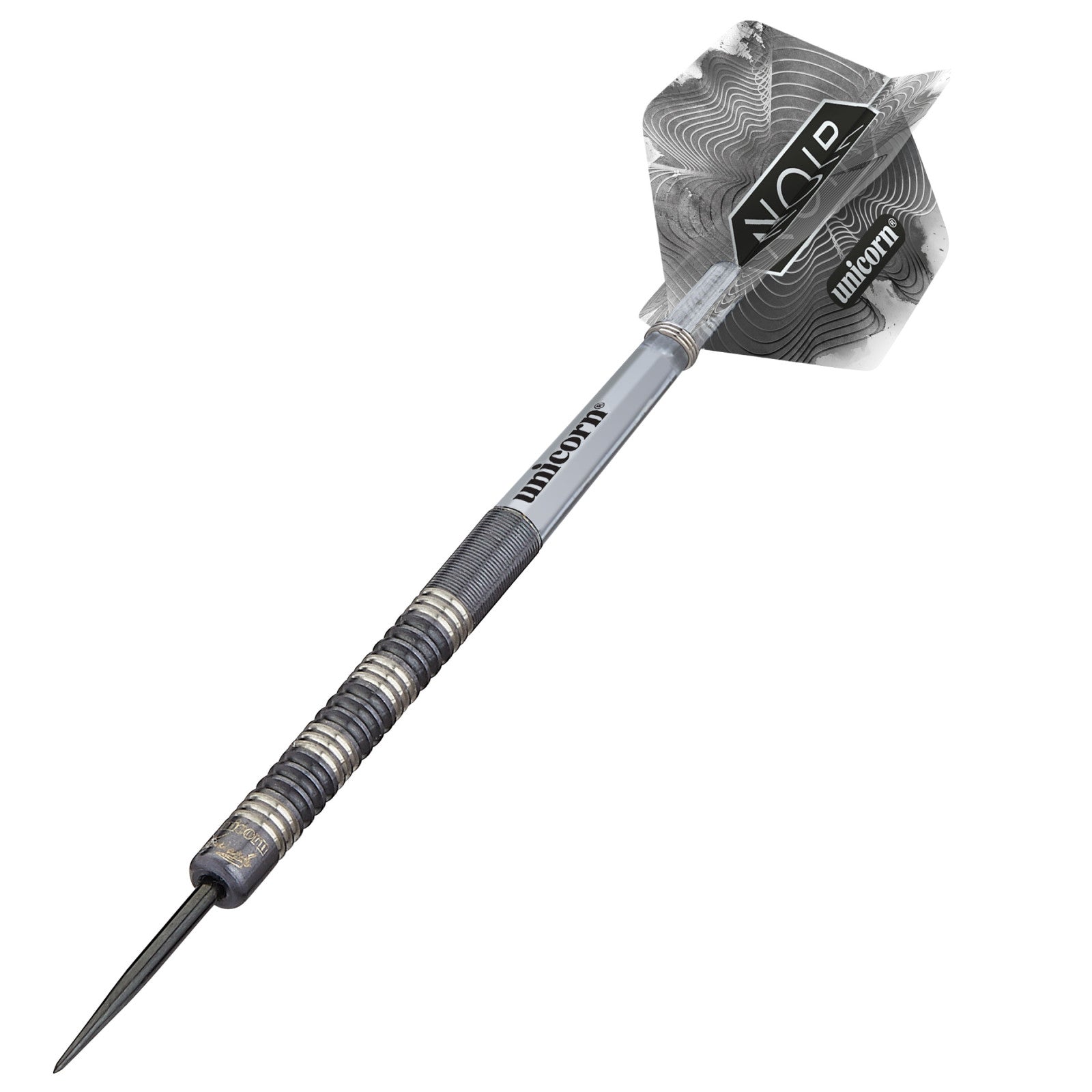 Detailaufnahme des Unicorn James Wade Noir Barrels mit präzisem Grip