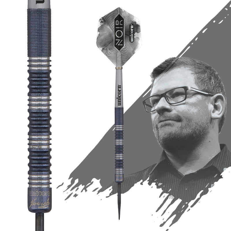 Unicorn James Wade Noir Profi Steeldart für ambitionierte Dartspieler