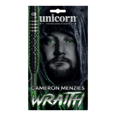 Unicorn Wraith Cameron Menzies Steeldart Set mit hochwertiger Verarbeitung