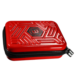 Winmau Armor G2 Dart Wallet zur sicheren Aufbewahrung von Dartpfeilen und Zubehör in rot