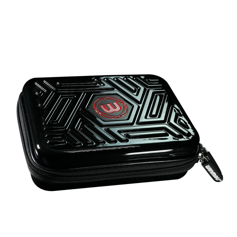 Winmau Armor G2 Dart Wallet zur sicheren Aufbewahrung von Dartpfeilen und Zubehör in schwarz