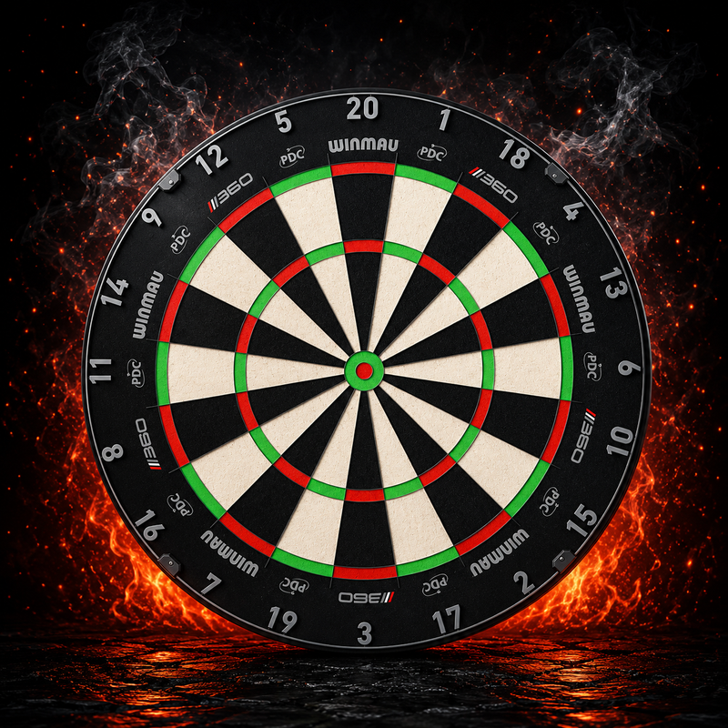 Winmau Blade 360 Triple Core Dartscheibe in offizieller PDC Turnierqualität