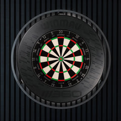 Wandmontage der Winmau Blade 360 Triple Core Dartscheibe