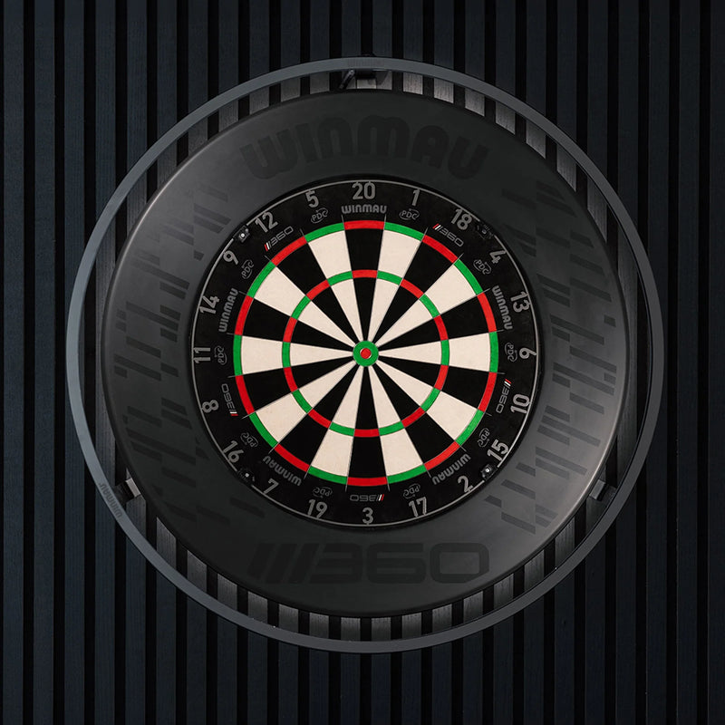 Wandmontage der Winmau Blade 360 Triple Core Dartscheibe