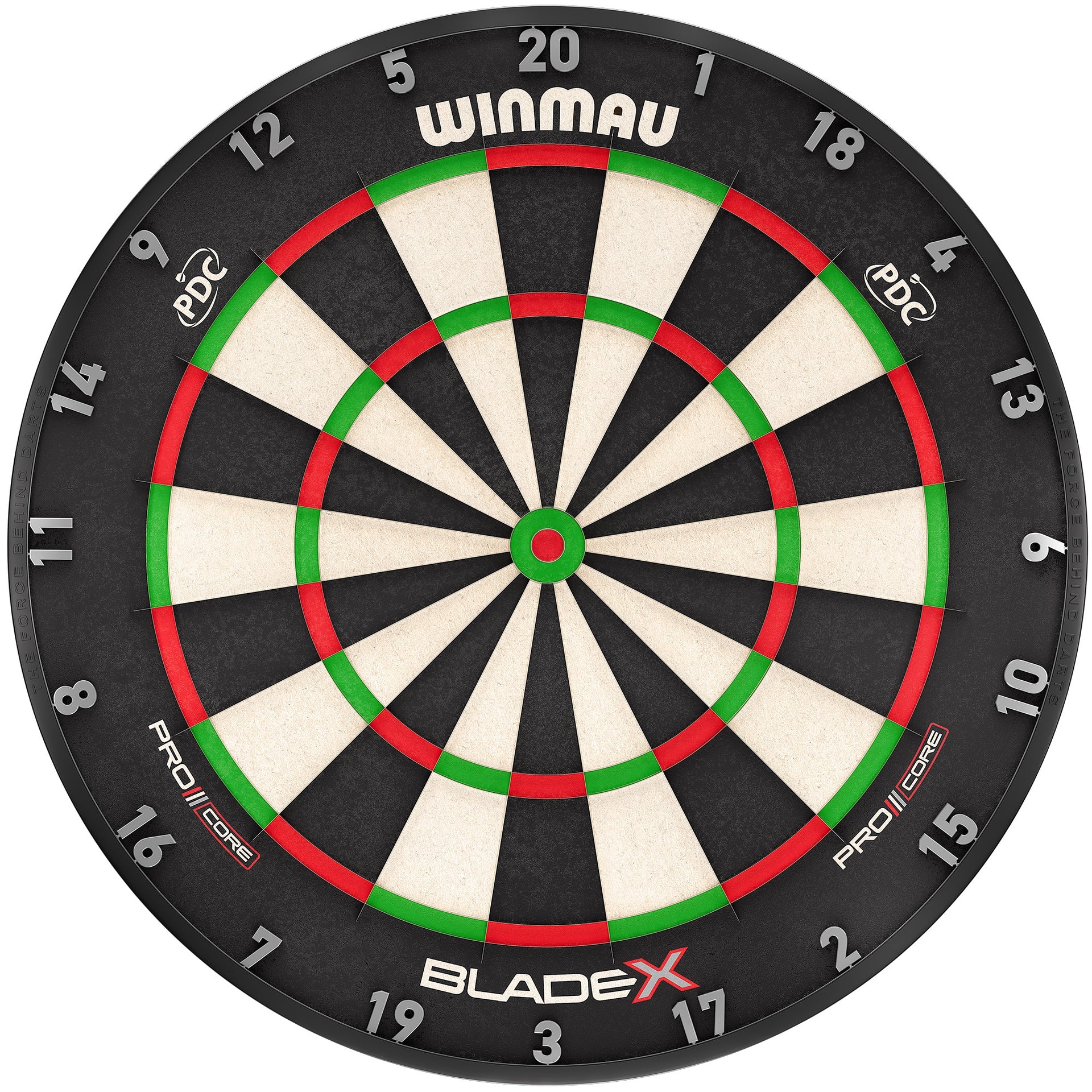 Winmau Blade X Dartscheibe aus Sisal in PDC Turnierqualität