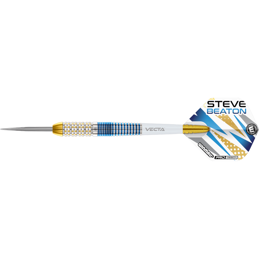 Detailaufnahme des präzisen Barrel Grips der Steve Beaton Legacy Edition Darts
